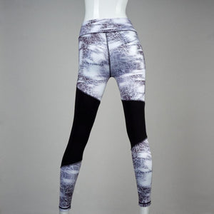 High-Waist, printed Yoga Pants