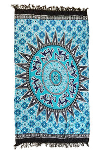 Medallion Cotton Yoga Mat