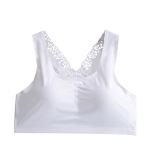 Seamless Sports Bra with Lace