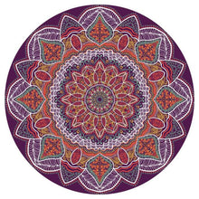 Round Chiffon Yoga Towel